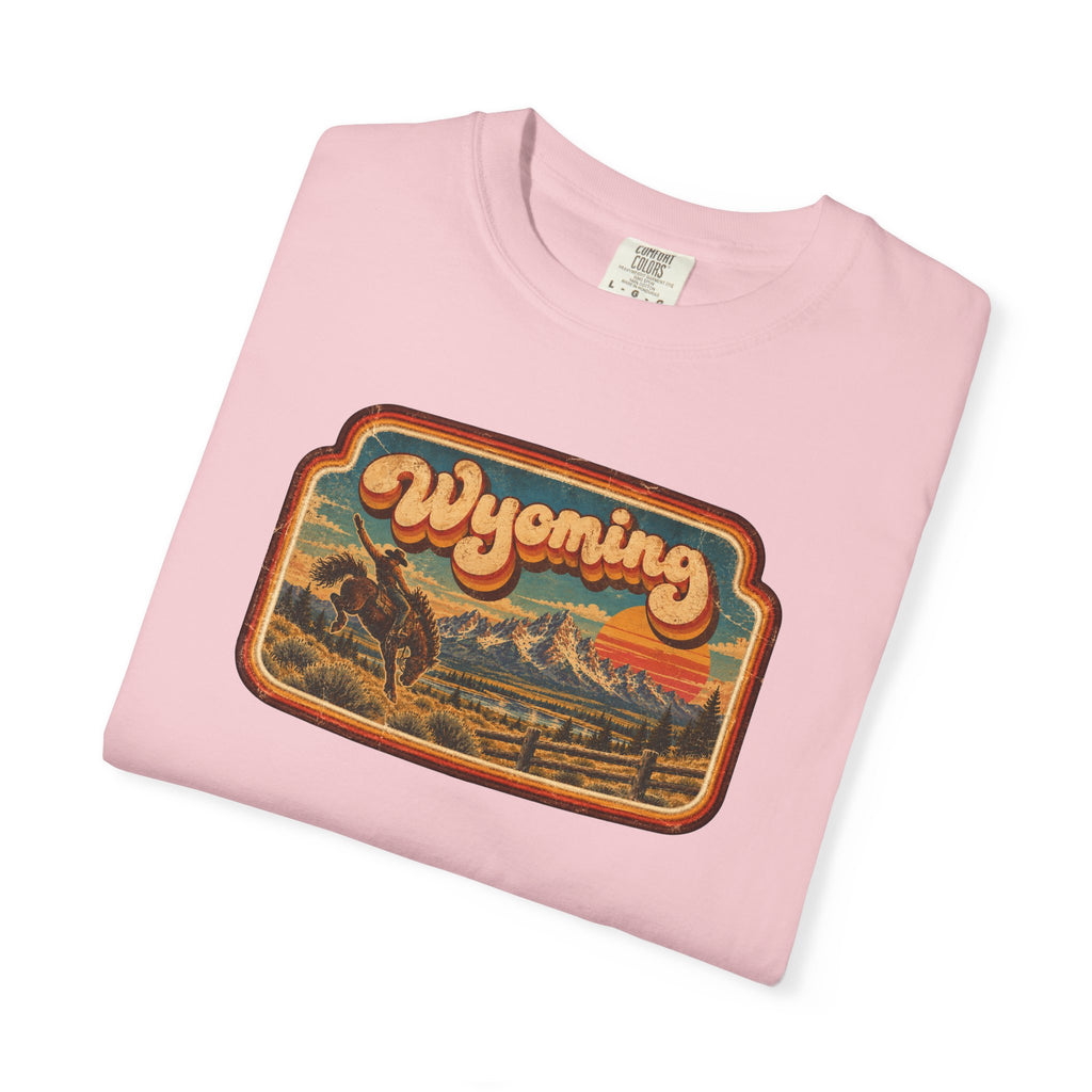 Wyoming - Unisex Garment-Dyed T-shirt