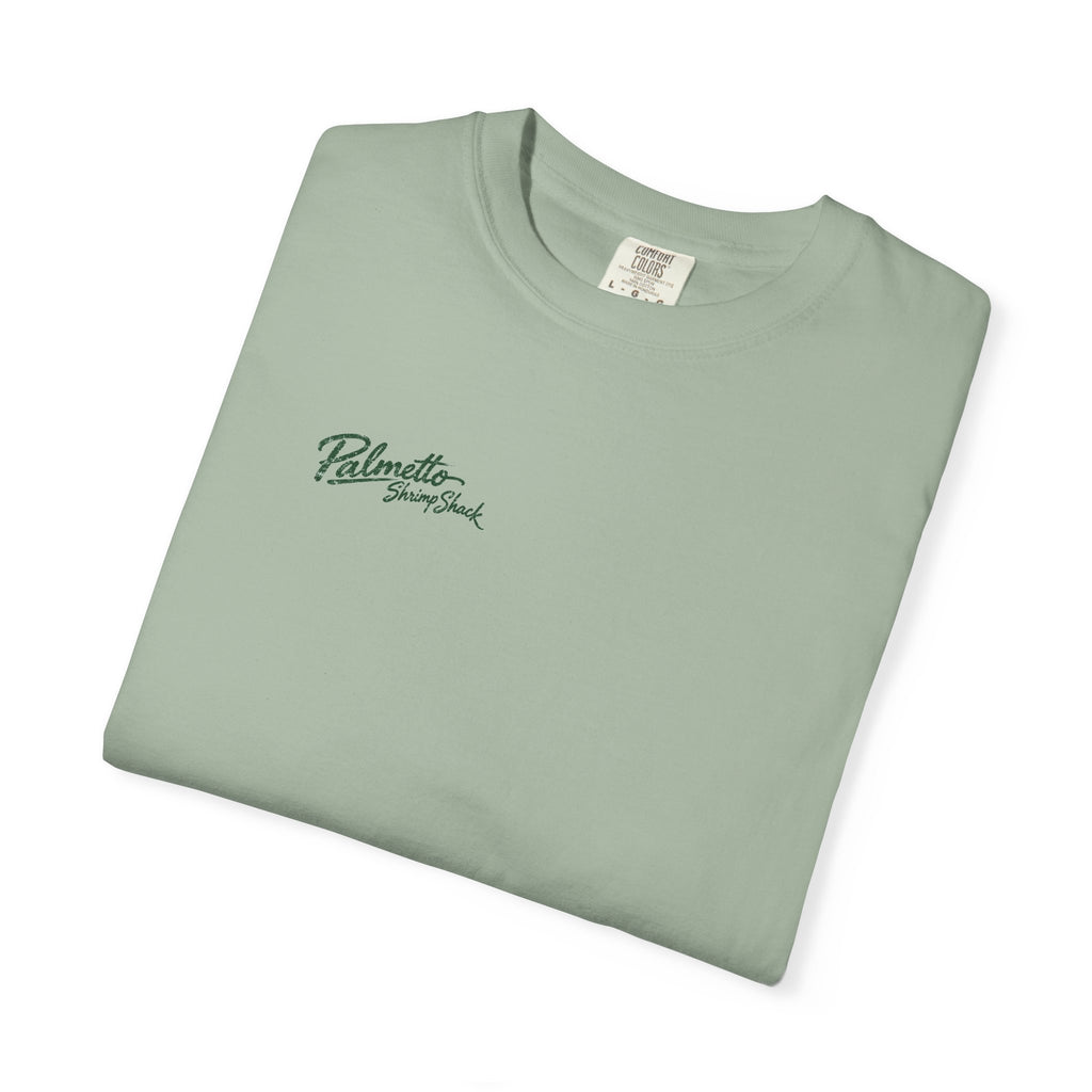 Palmetto Shrimp Shack - Unisex Garment-Dyed T-shirt