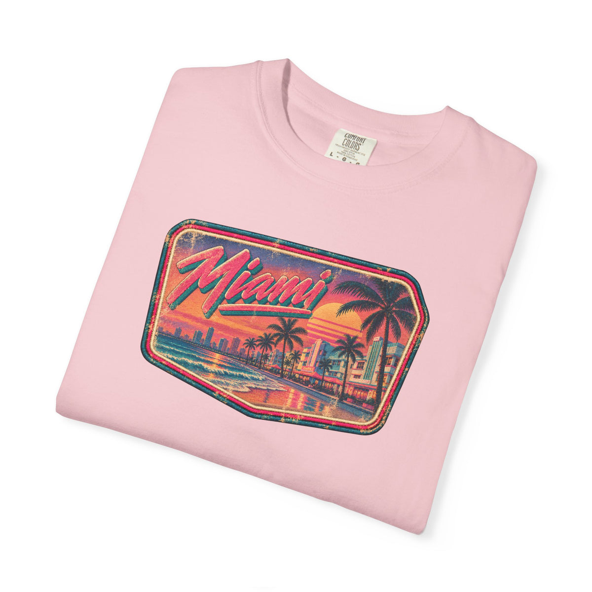 Miami - Unisex Garment-Dyed T-shirt