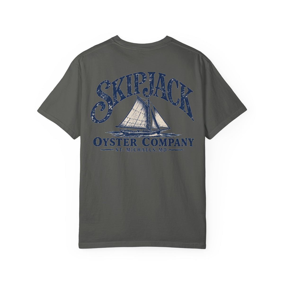 Skipjack Oyster Company - Unisex Garment-Dyed T-shirt