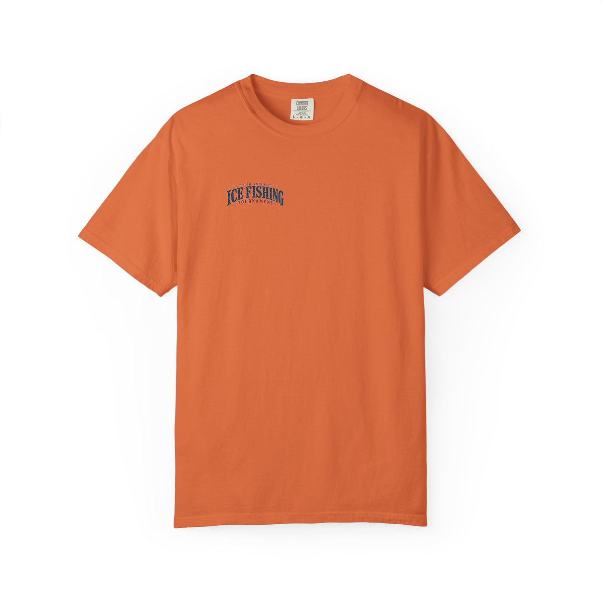 Ice Fishing Tournament - Unisex Garment-Dyed T-shirt