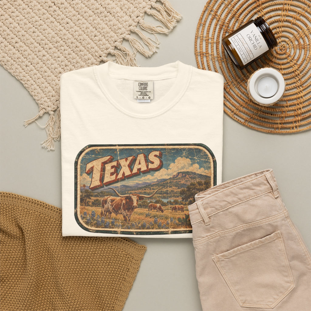 Texas - Unisex Garment-Dyed T-shirt