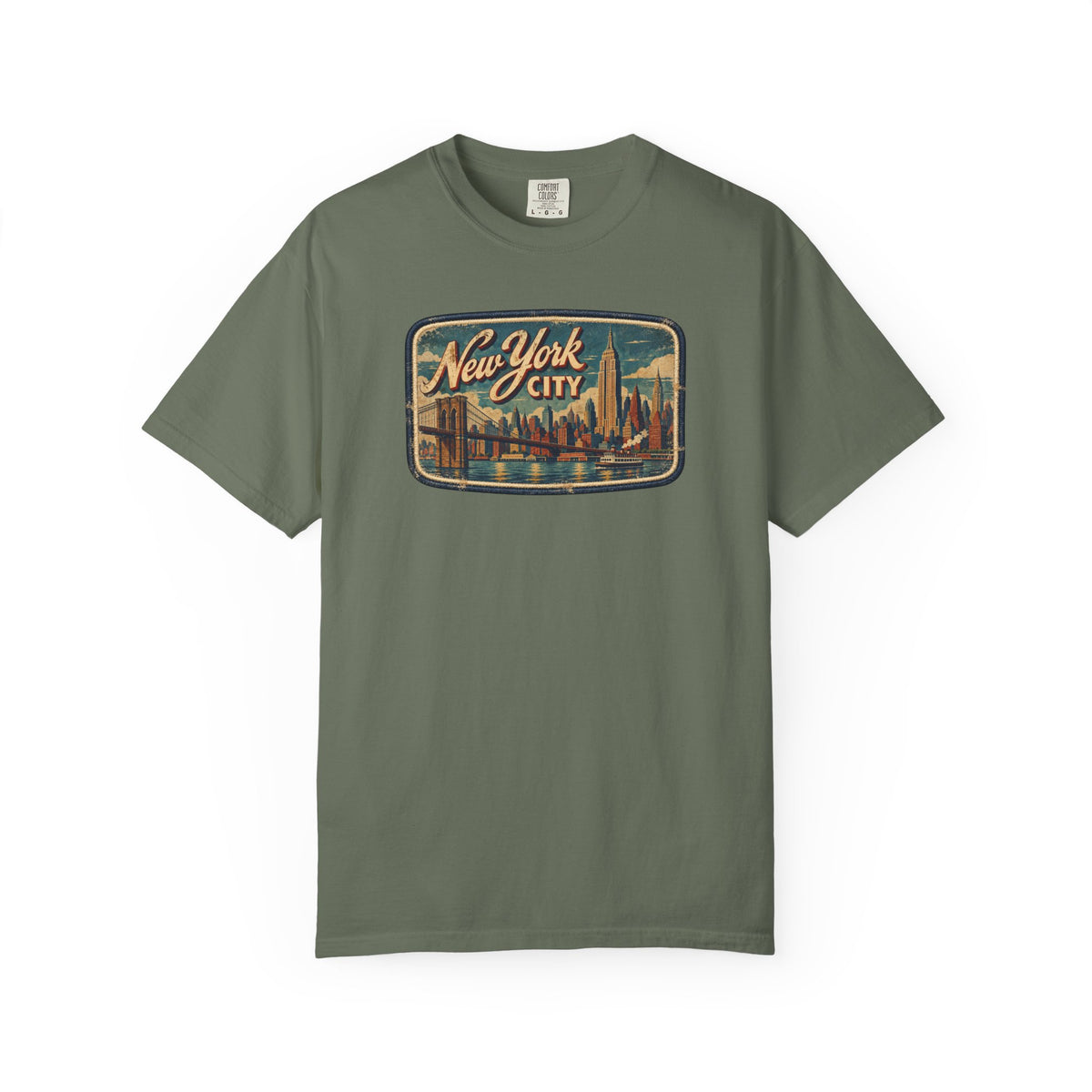 New York City - Unisex Garment-Dyed T-shirt