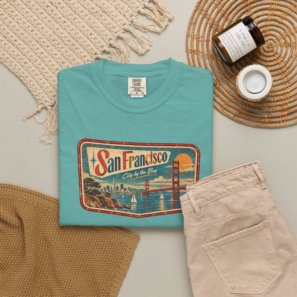 San Francisco - Unisex Garment-Dyed T-shirt