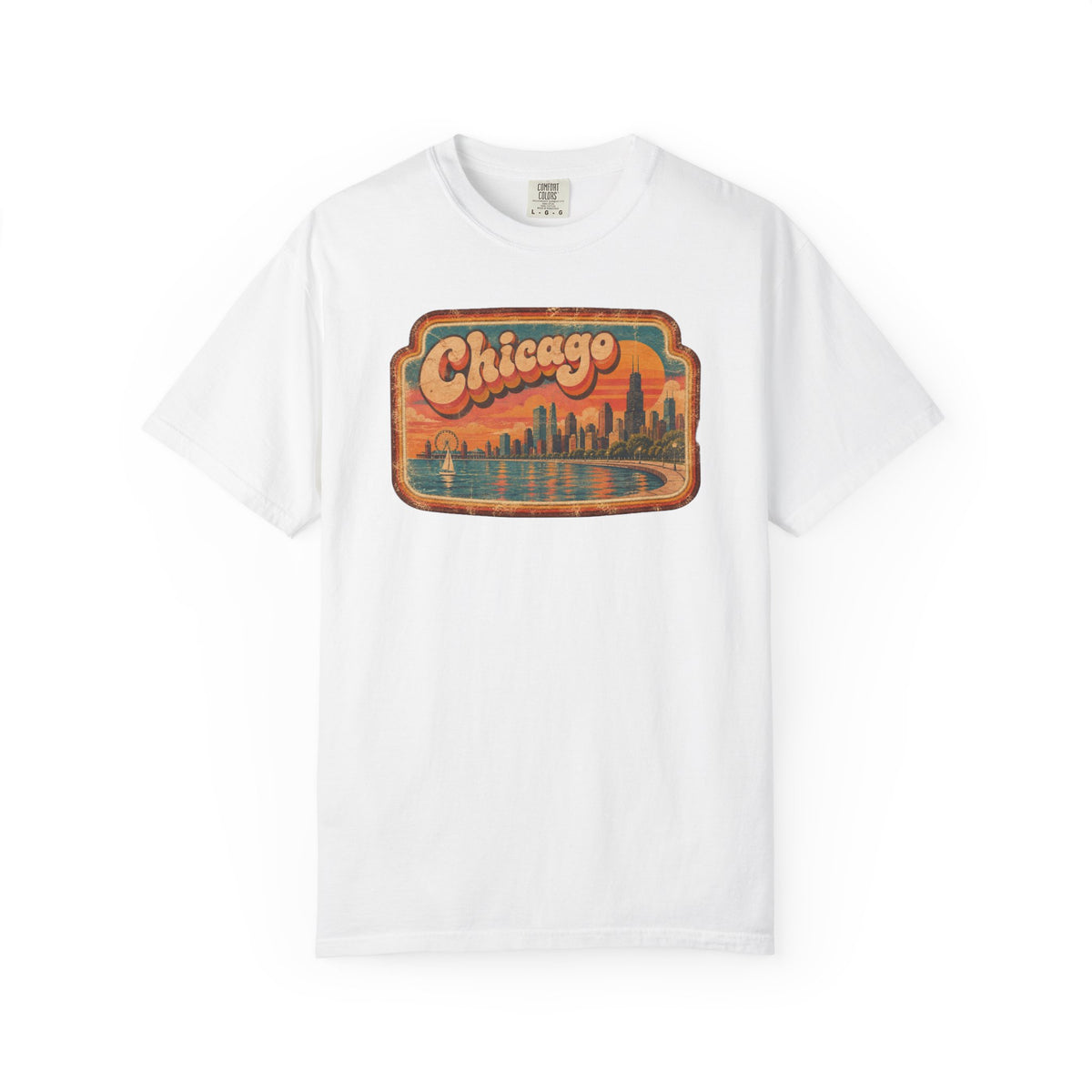 Chicago - Unisex Garment-Dyed T-shirt