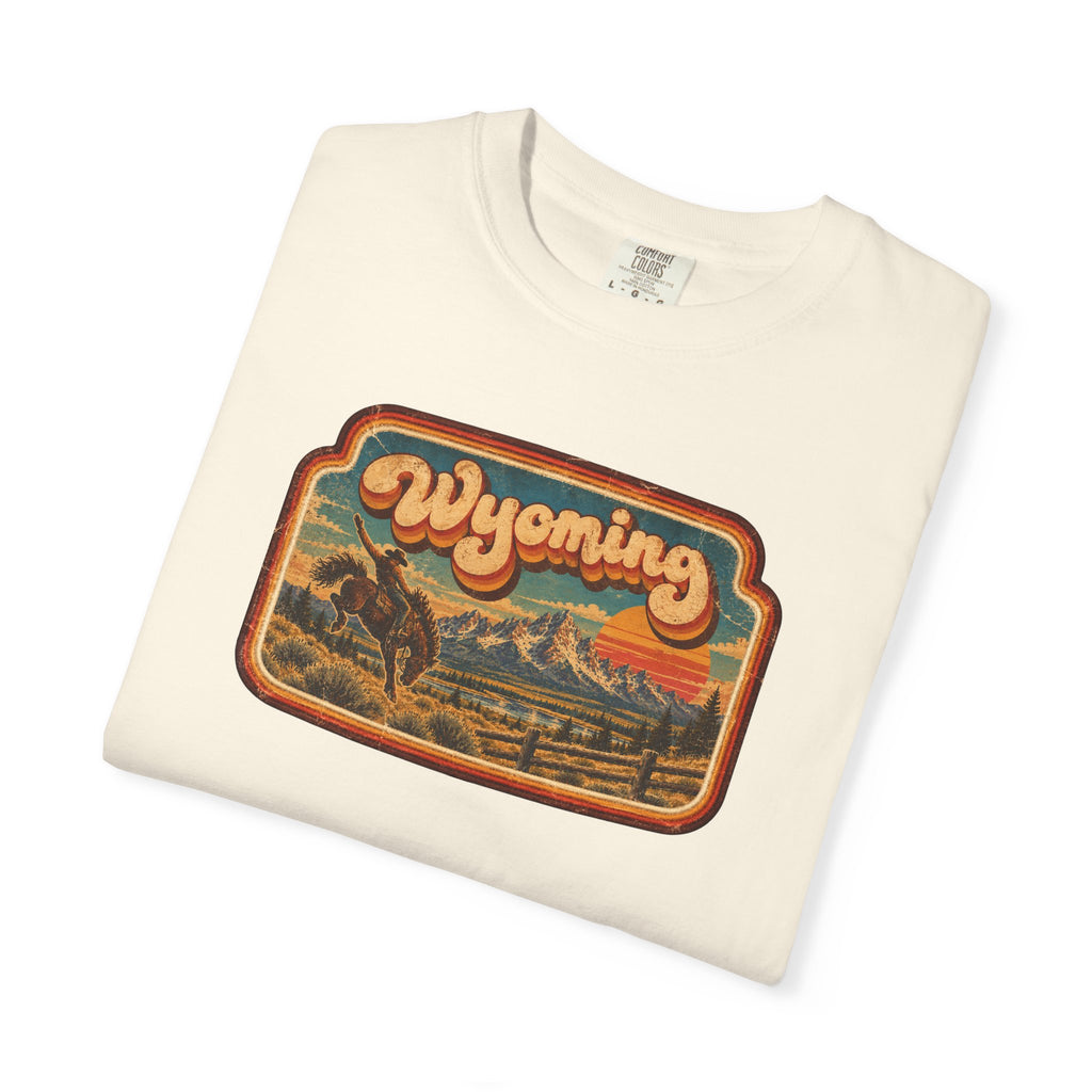 Wyoming - Unisex Garment-Dyed T-shirt