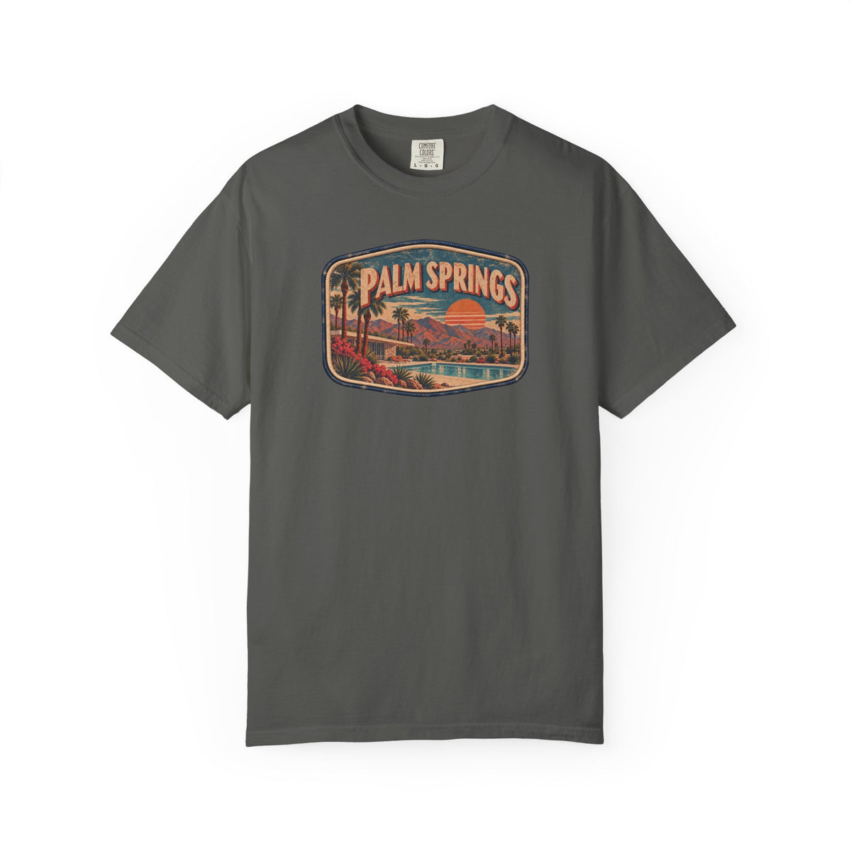 Palm Springs - Unisex Garment-Dyed T-shirt