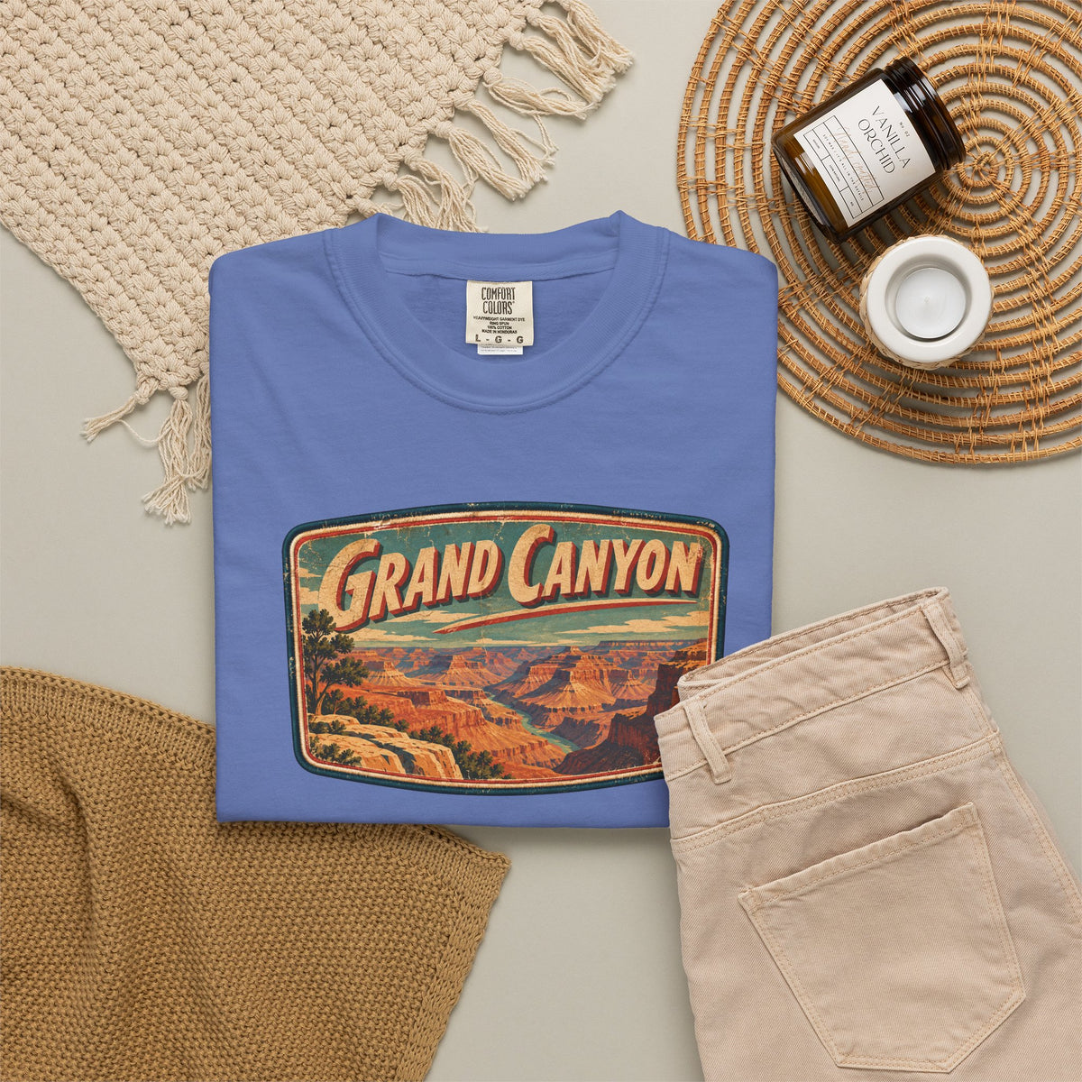 Grand Canyon - Unisex Garment-Dyed T-shirt