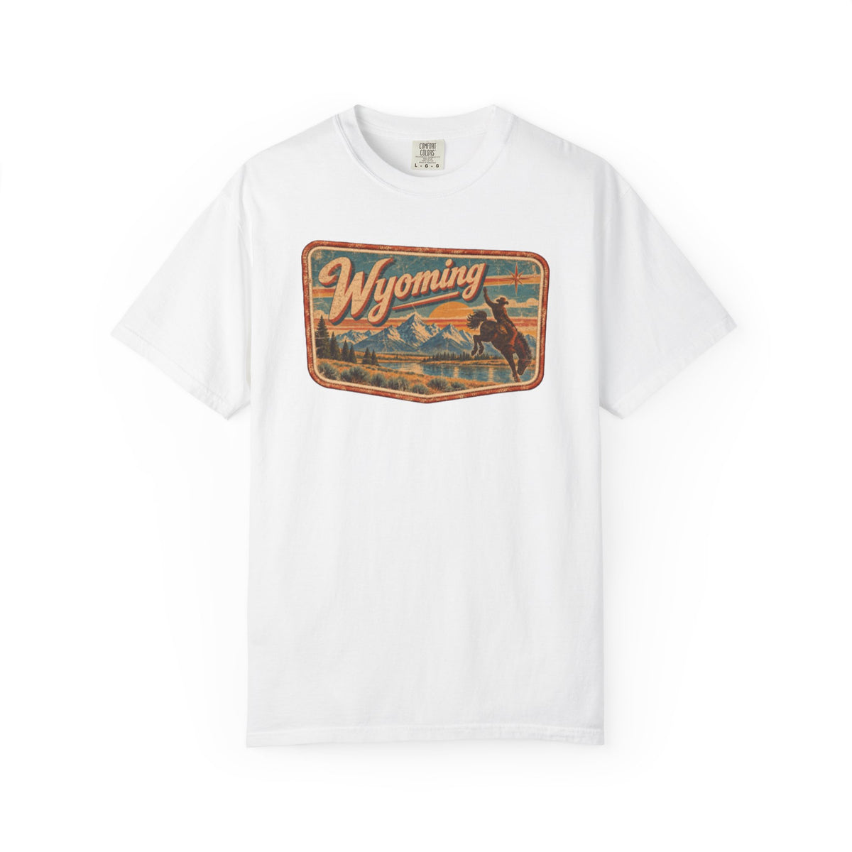 Wyoming - Unisex Garment-Dyed T-shirt