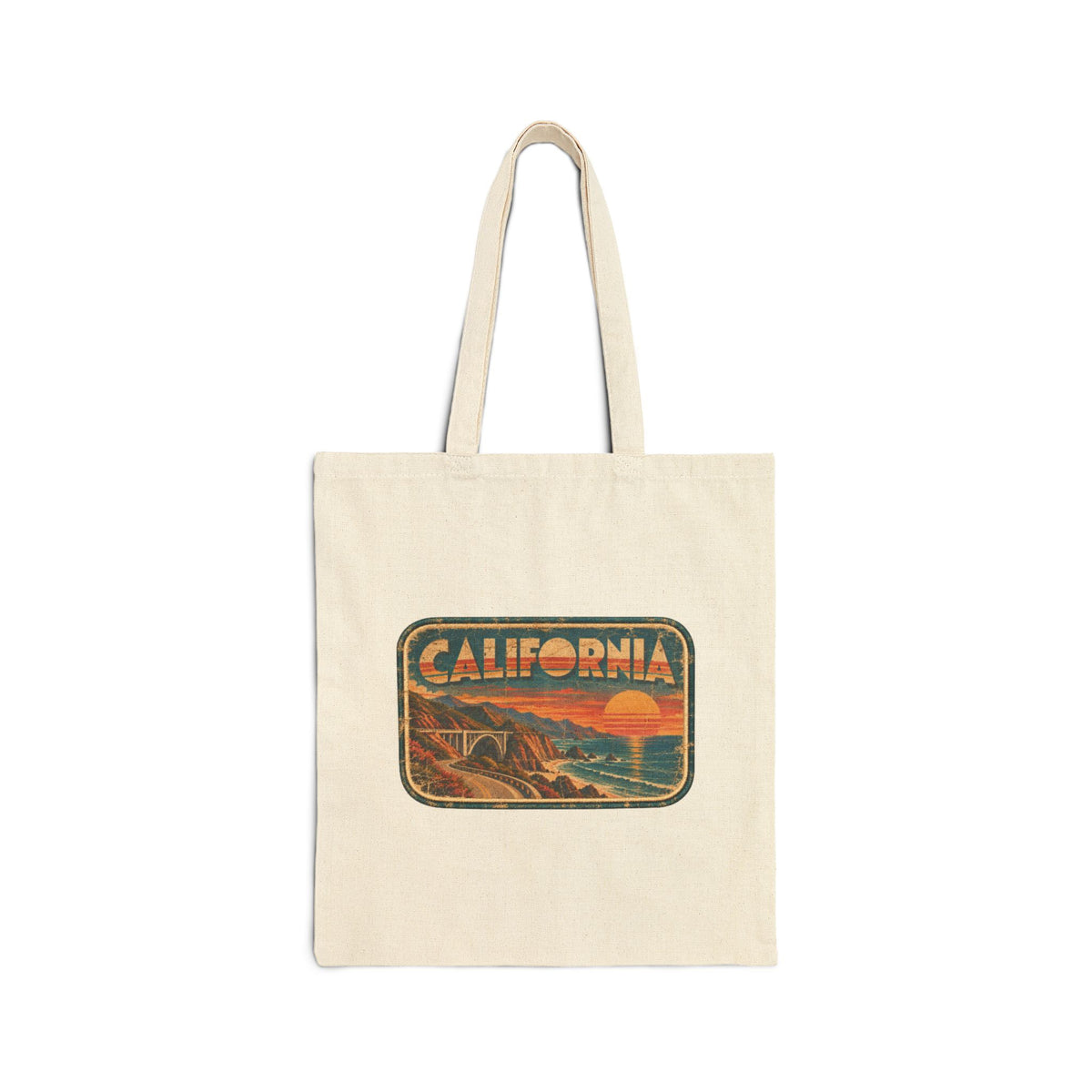 Cotton Canvas Tote Bag - Design 64
