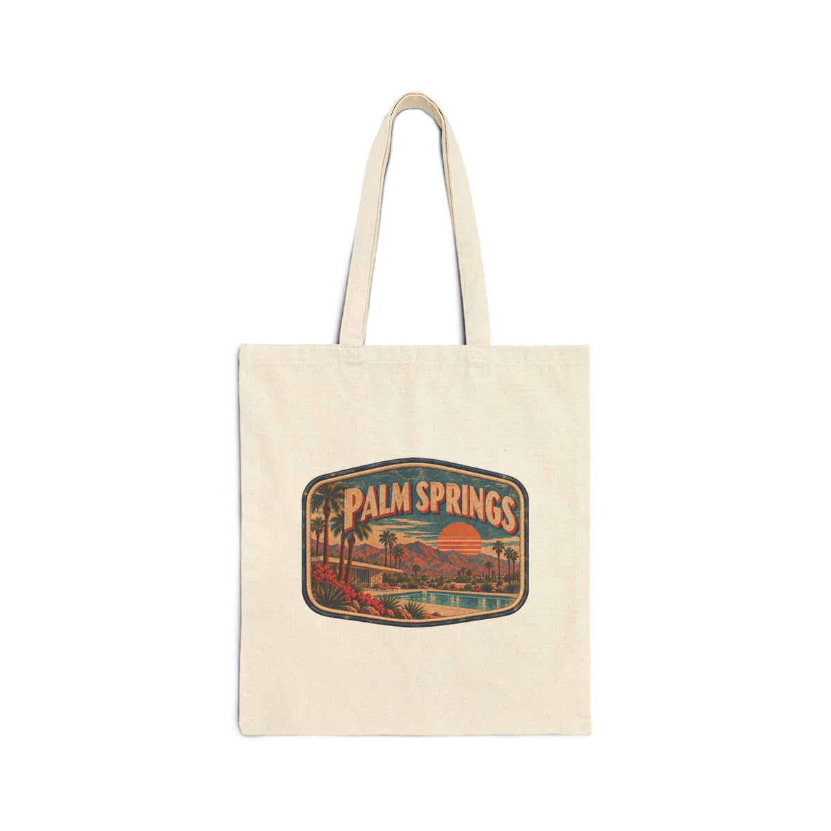 Cotton Canvas Tote Bag - Design 9