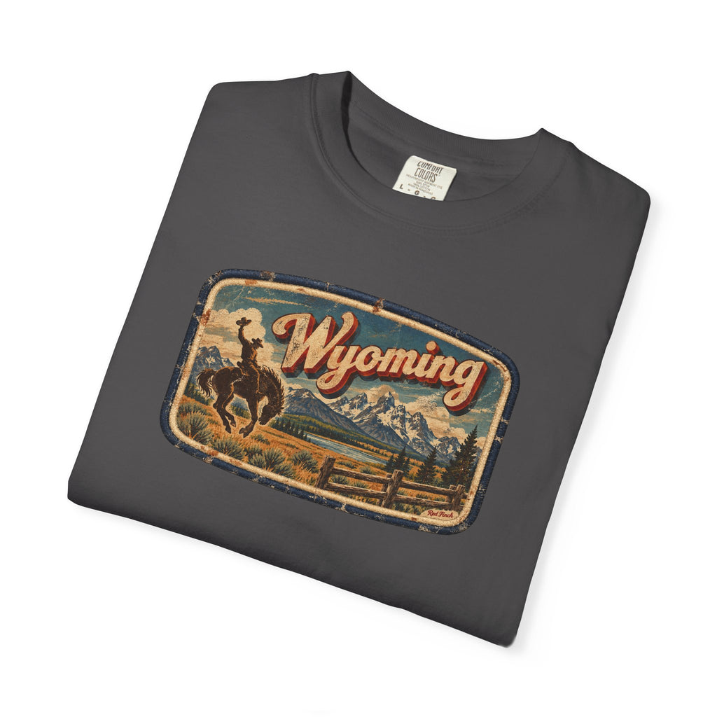 Wyoming - Unisex Garment-Dyed T-shirt