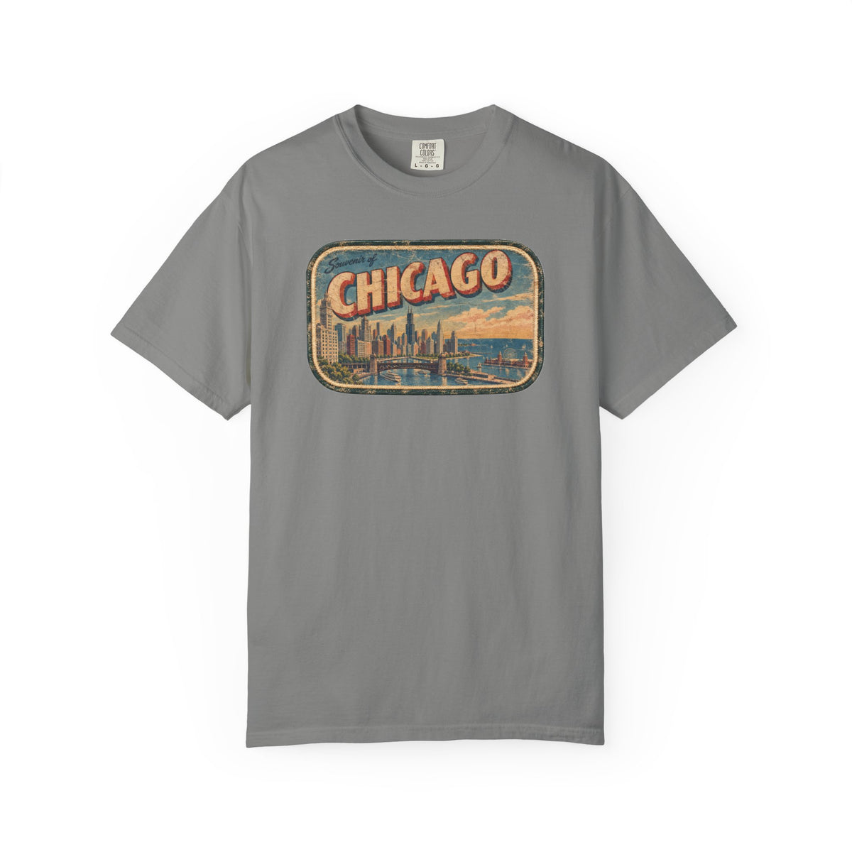 Chicago - Unisex Garment-Dyed T-shirt
