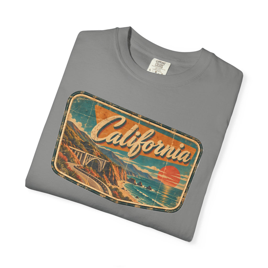 California - Unisex Garment-Dyed T-shirt
