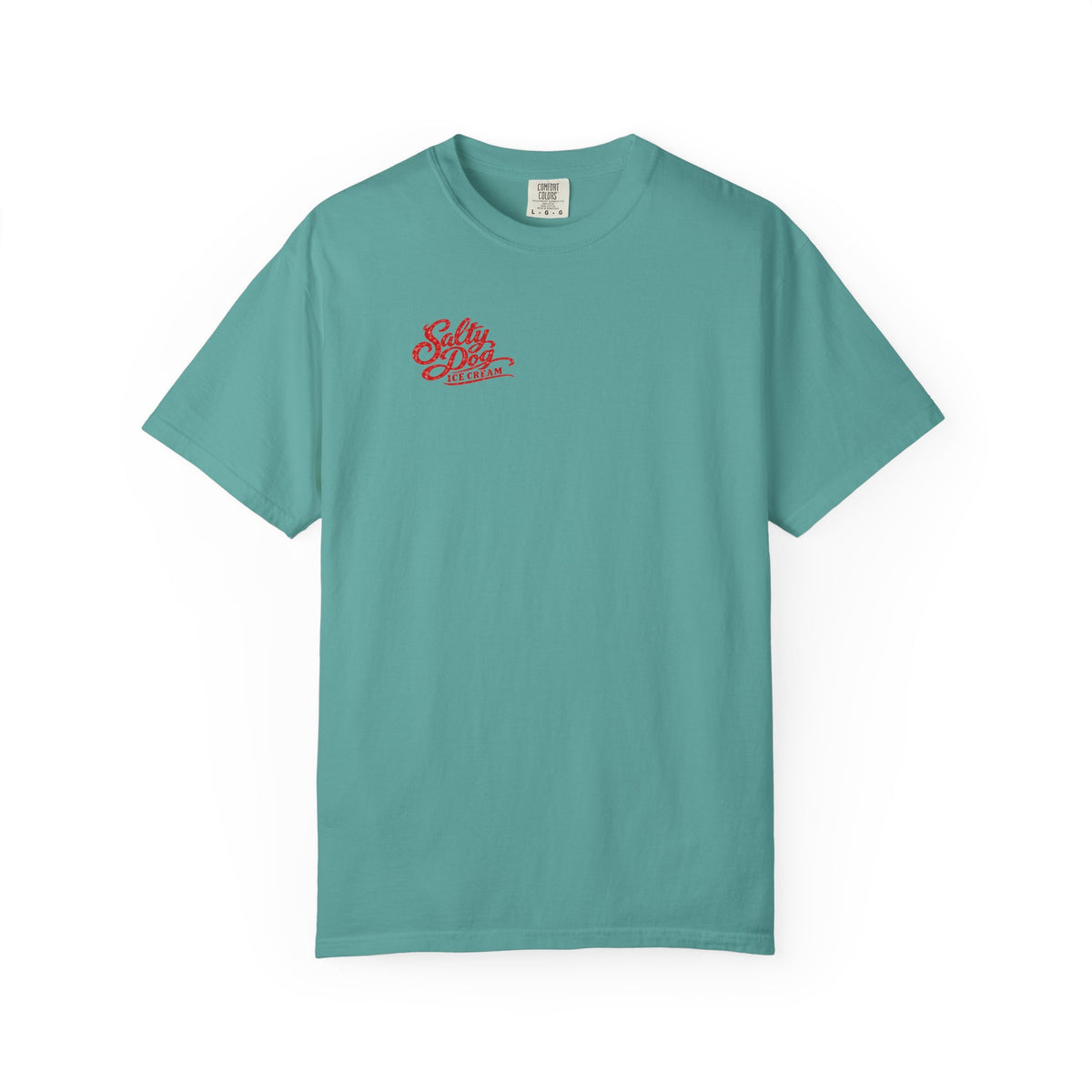 Salty Dog Ice Cream - Unisex Garment-Dyed T-shirt