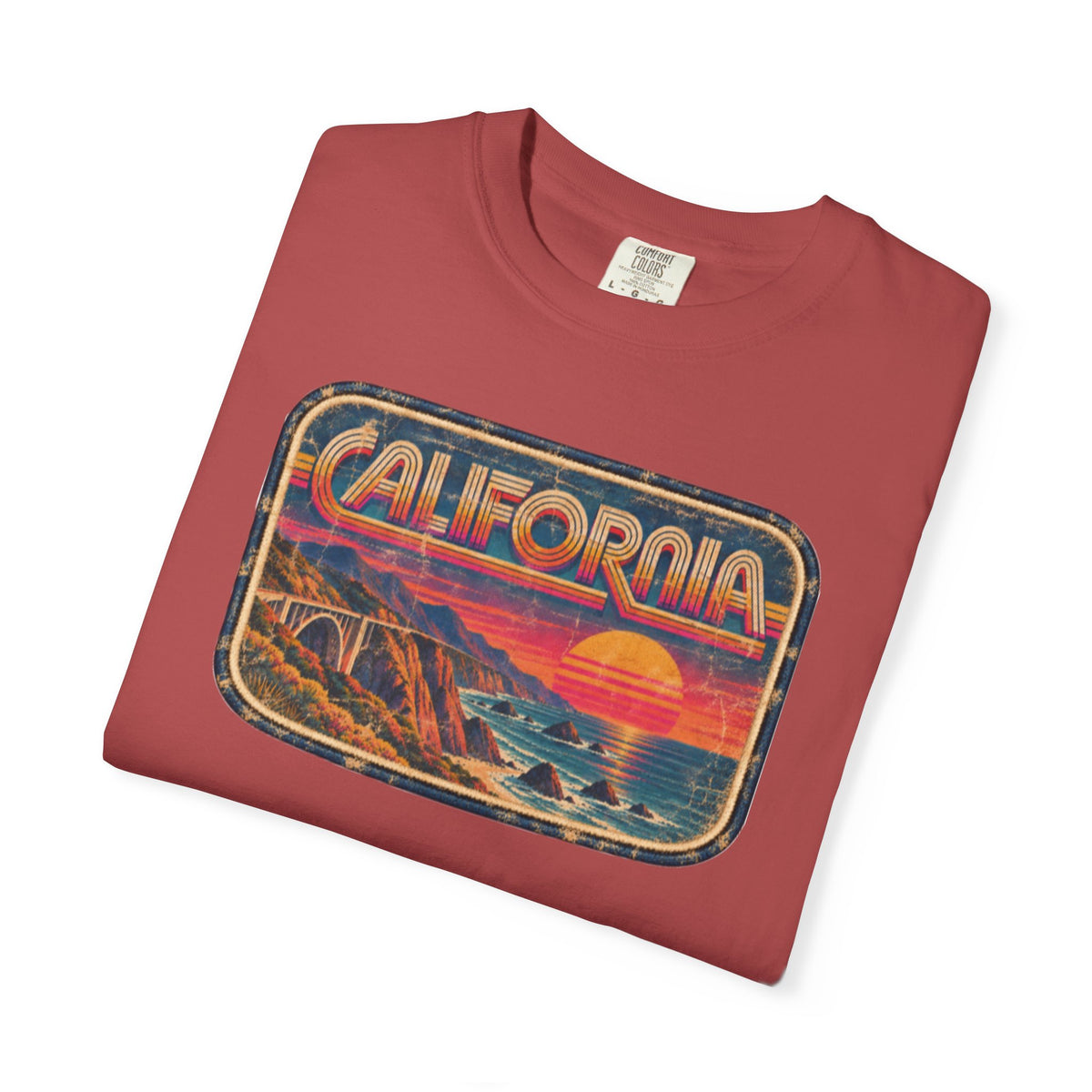 California - Unisex Garment-Dyed T-shirt