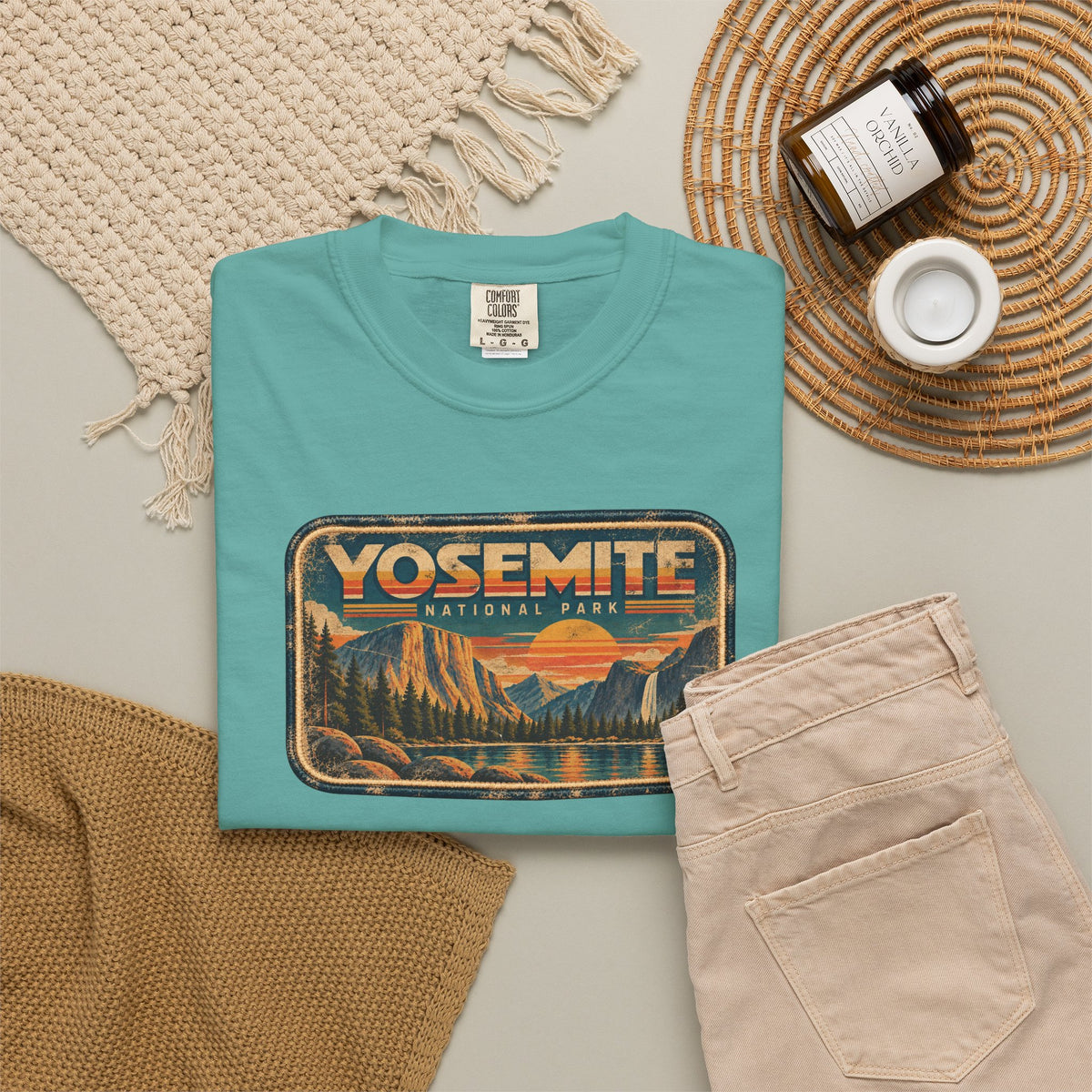 Yosemite - Unisex Garment-Dyed T-shirt