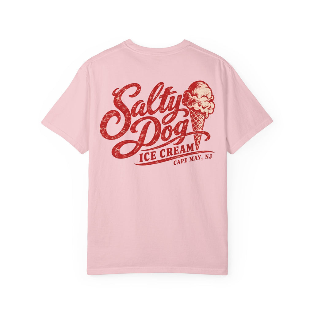 Salty Dog Ice Cream - Unisex Garment-Dyed T-shirt