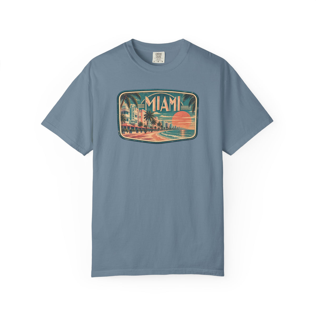 Miami - Unisex Garment-Dyed T-shirt