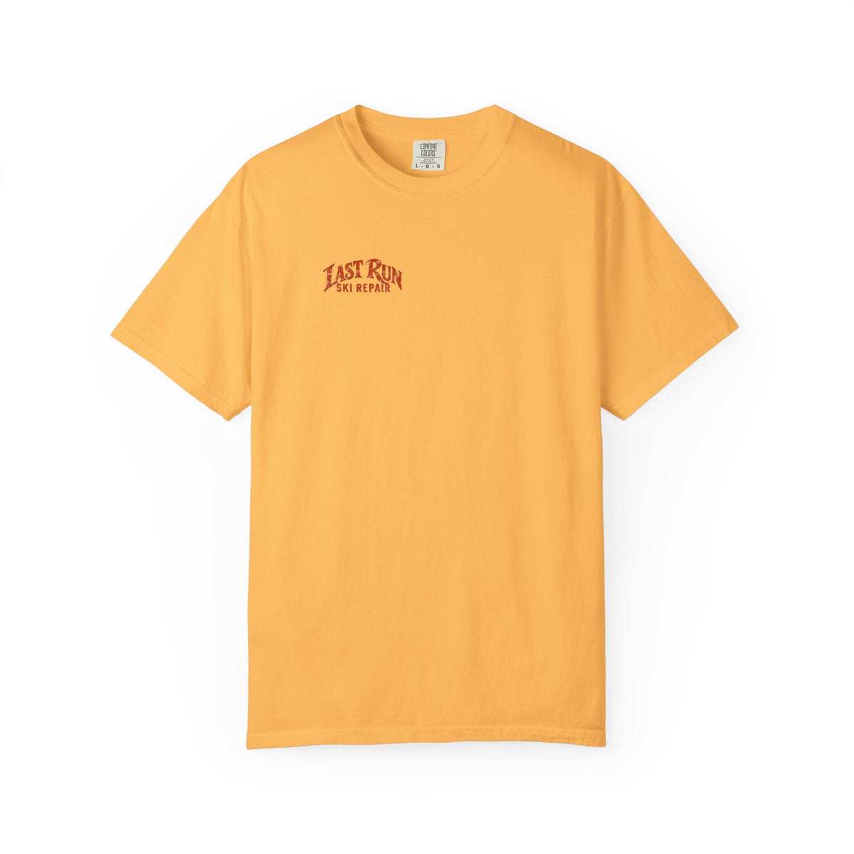 Last Run Ski Repair - Unisex Garment-Dyed T-shirt