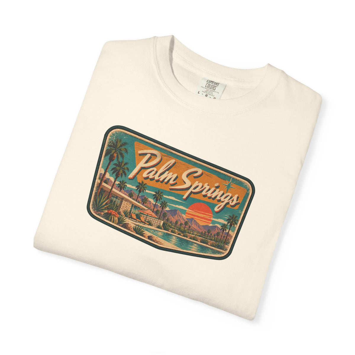 Palm Springs - Unisex Garment-Dyed T-shirt