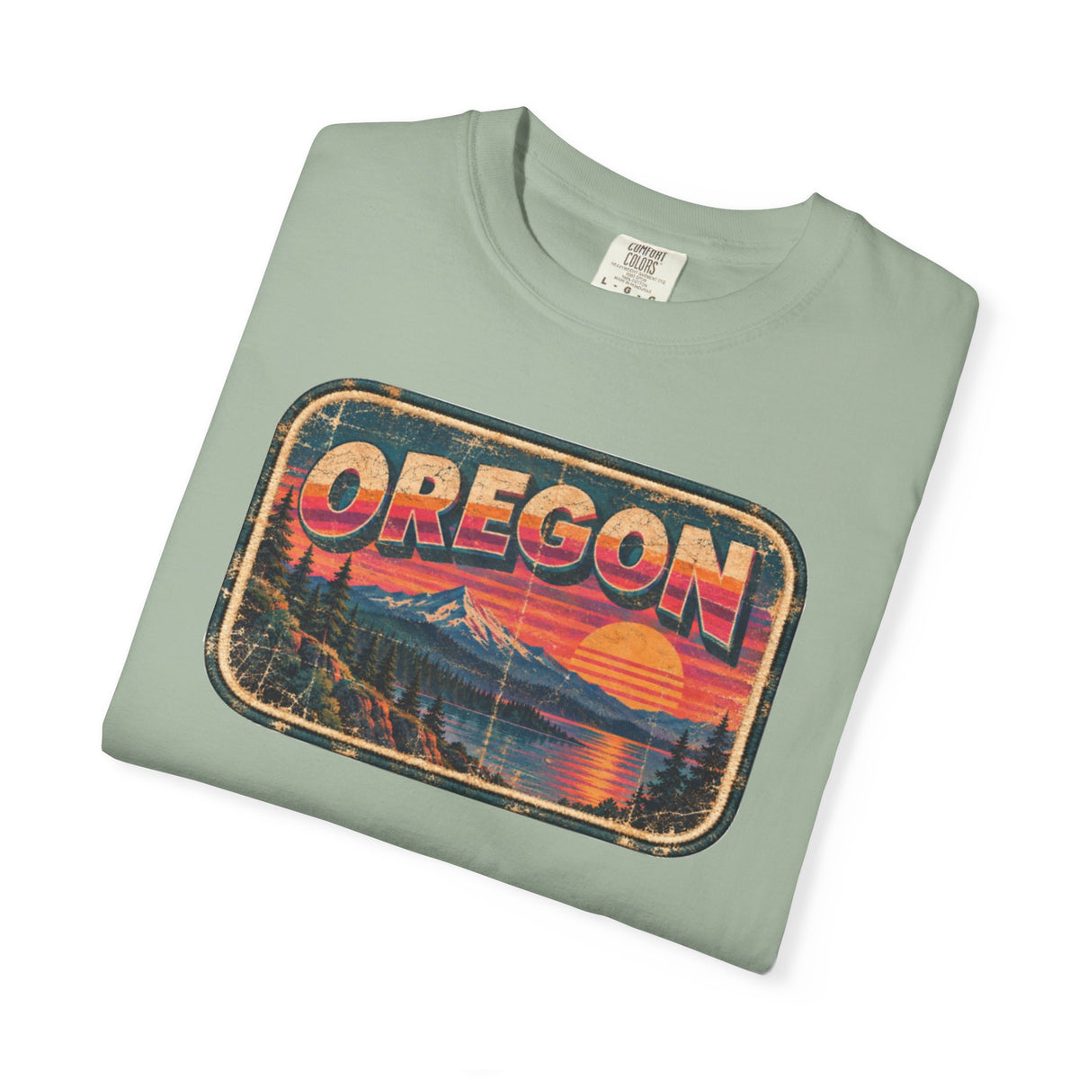 Oregon - Unisex Garment-Dyed T-shirt