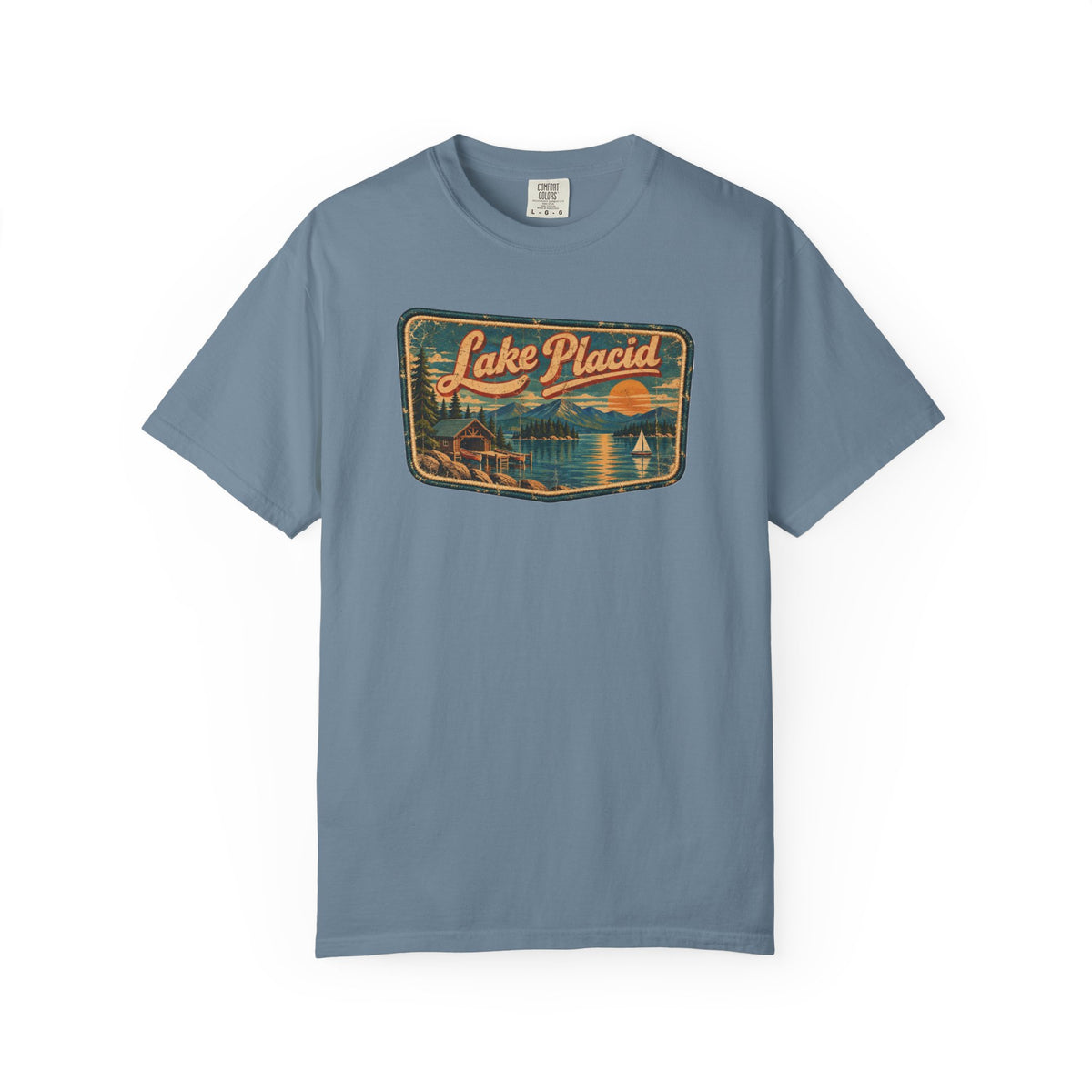 Lake Placid - Unisex Garment-Dyed T-shirt