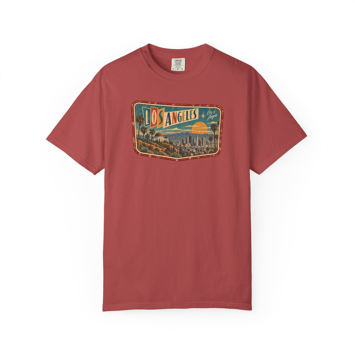 Los Angeles - Unisex Garment-Dyed T-shirt