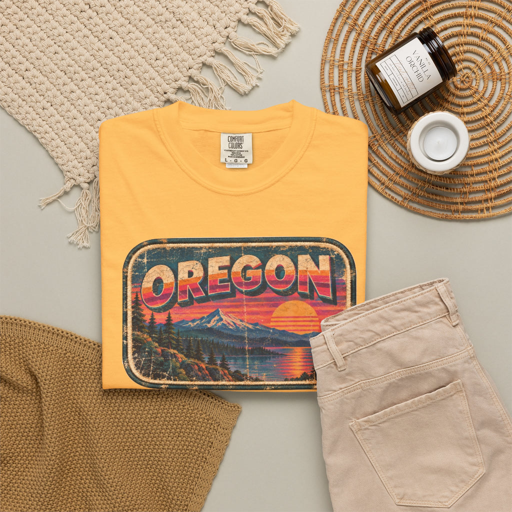Oregon - Unisex Garment-Dyed T-shirt