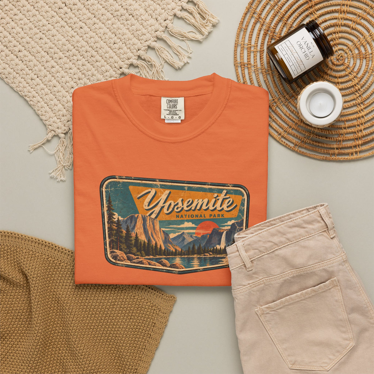 Yosemite - Unisex Garment-Dyed T-shirt