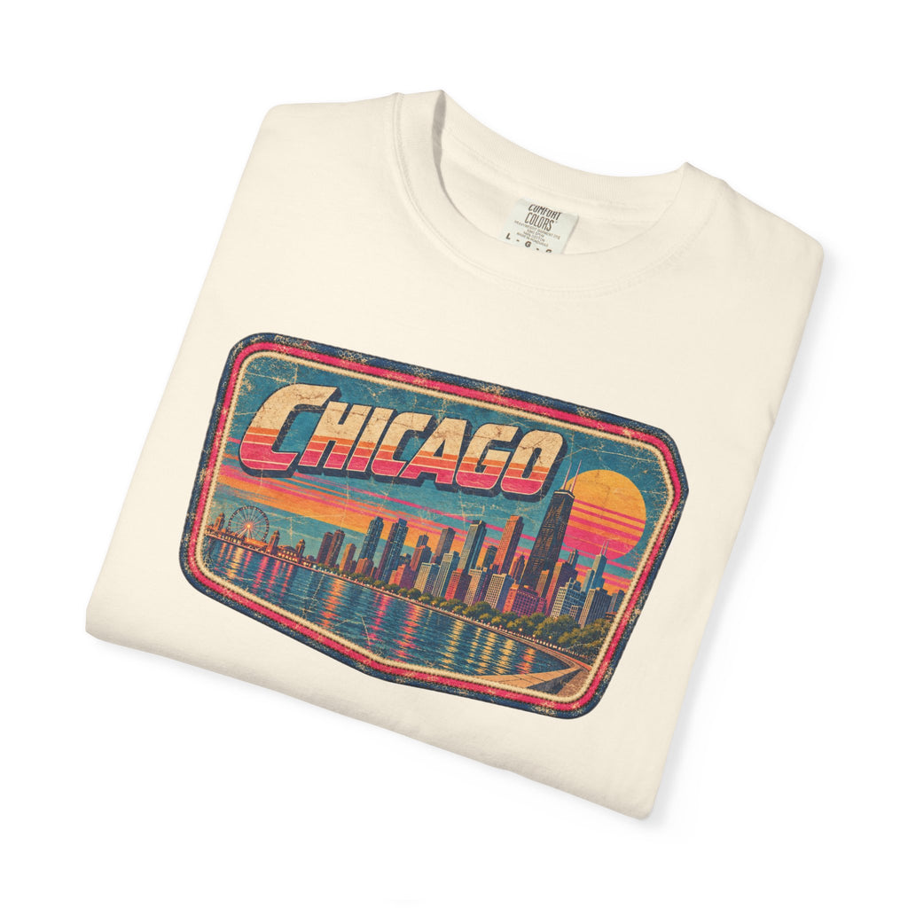 Chicago - Unisex Garment-Dyed T-shirt