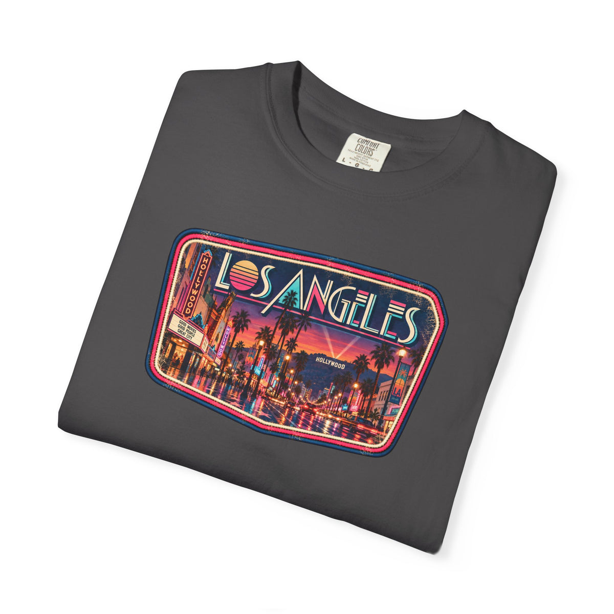 Los Angeles - Unisex Garment-Dyed T-shirt