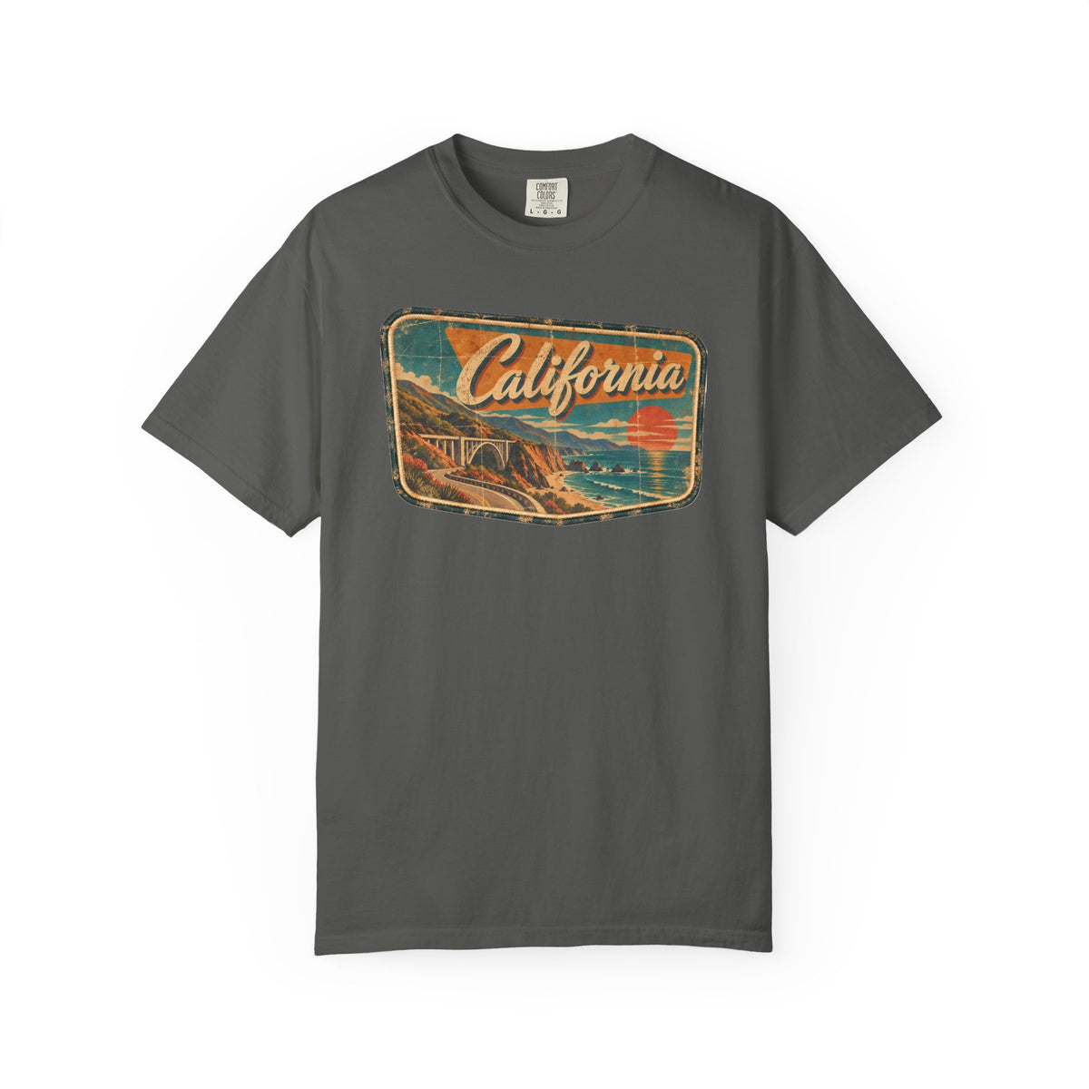 California - Unisex Garment-Dyed T-shirt