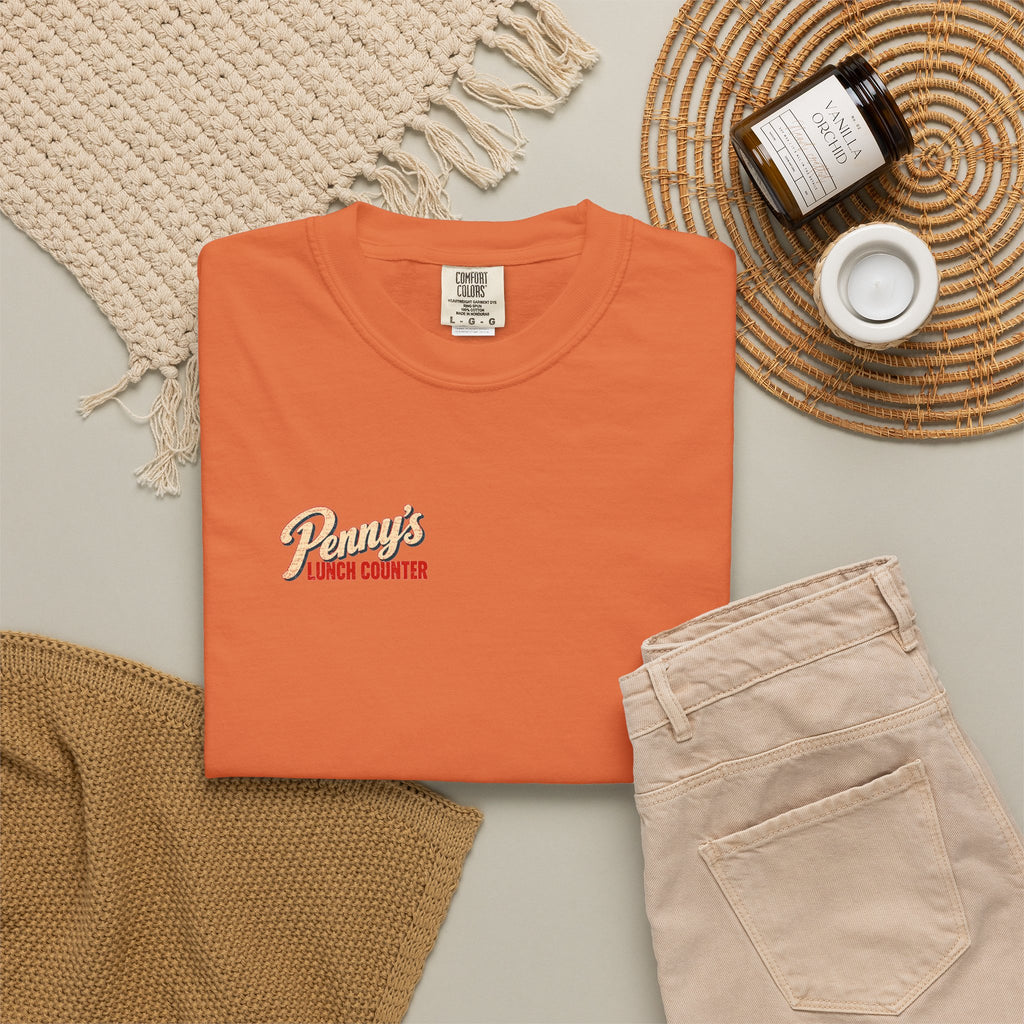 Penny's Lunch Counter - Unisex Garment-Dyed T-shirt