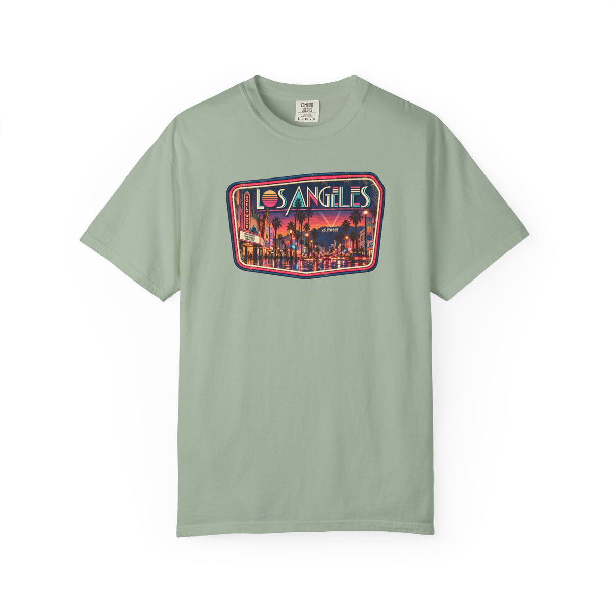 Los Angeles - Unisex Garment-Dyed T-shirt