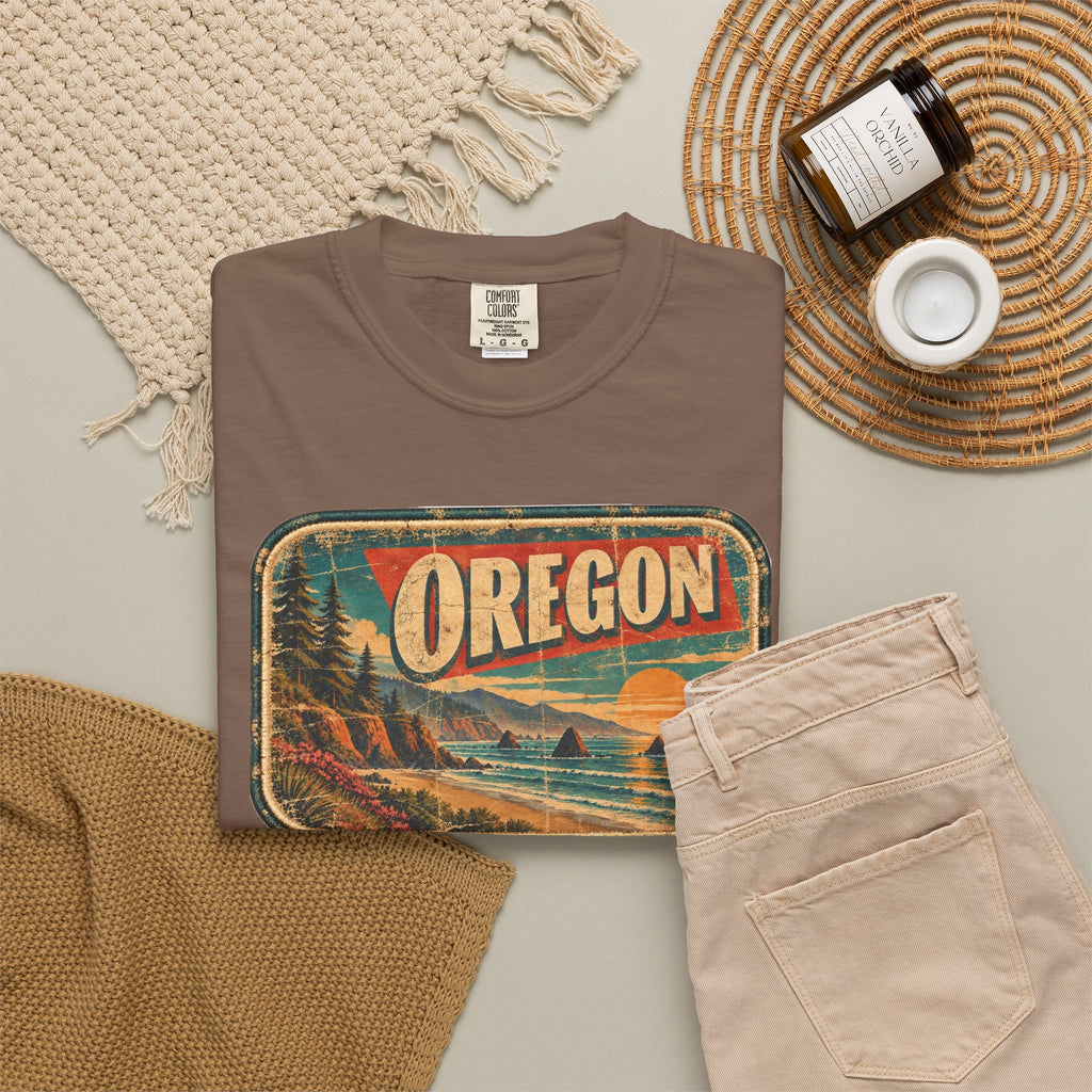 Oregon - Unisex Garment-Dyed T-shirt