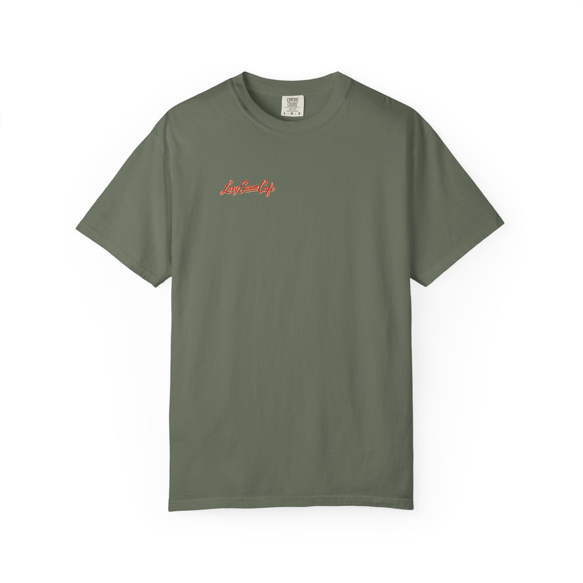Lazy Susan Cafe - Unisex Garment-Dyed T-shirt