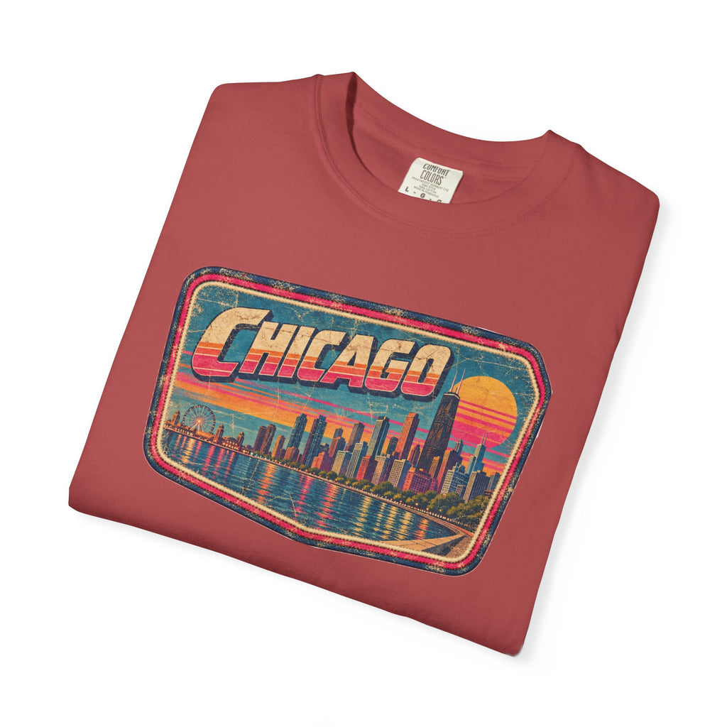 Chicago - Unisex Garment-Dyed T-shirt