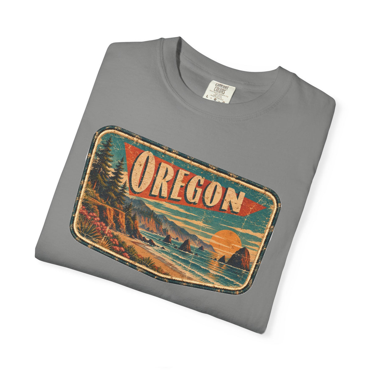 Oregon - Unisex Garment-Dyed T-shirt