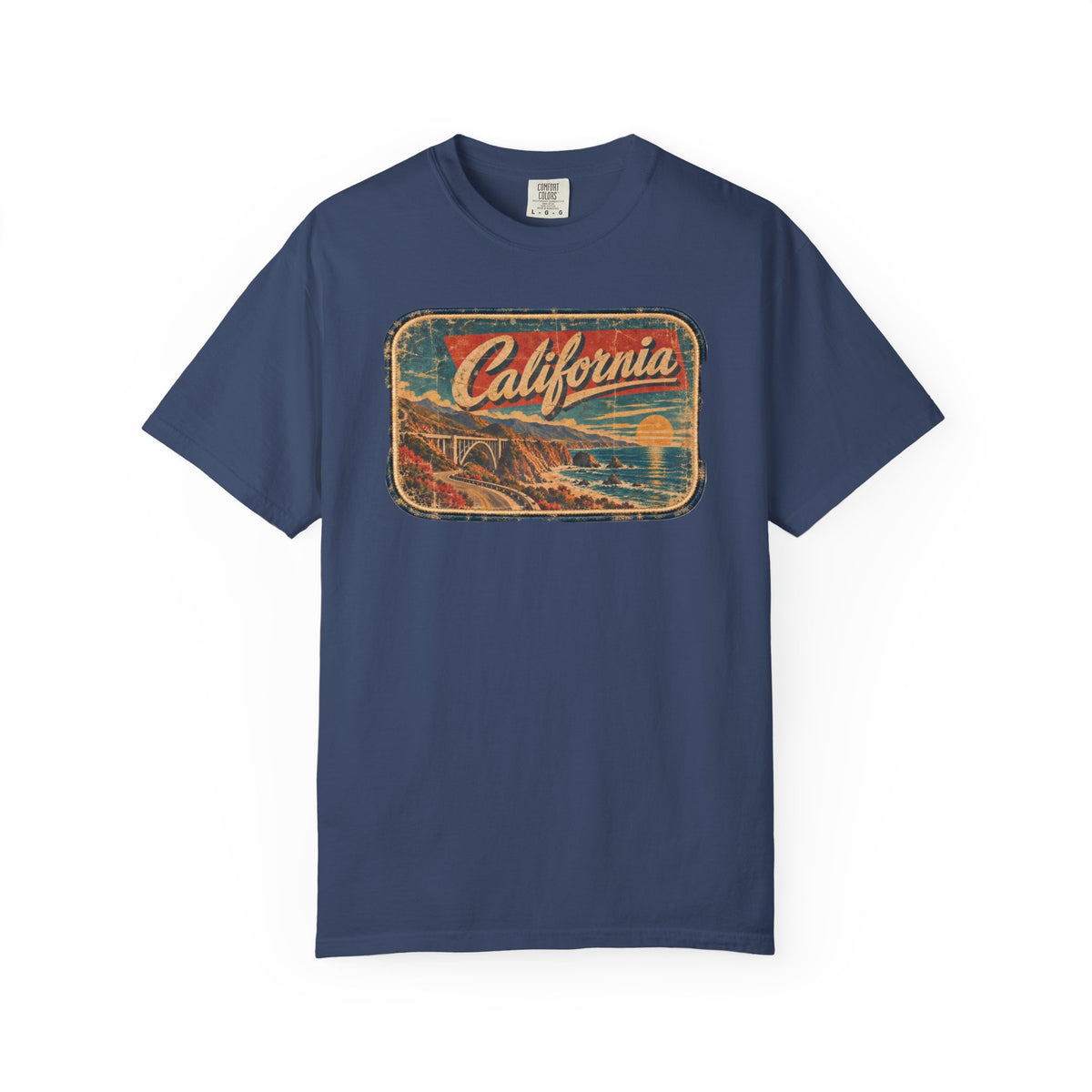 California - Unisex Garment-Dyed T-shirt