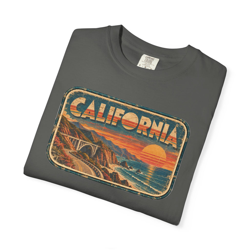 California - Unisex Garment-Dyed T-shirt