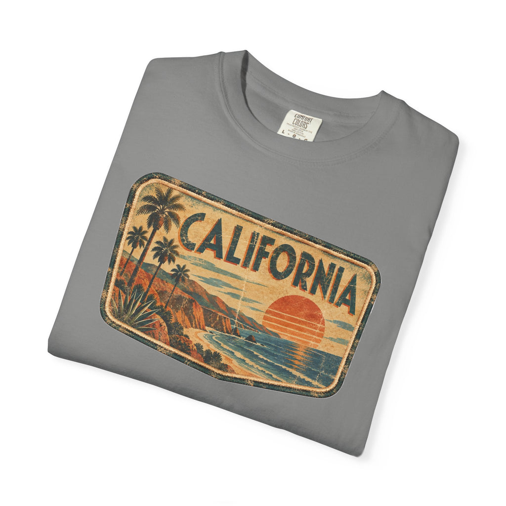 California - Unisex Garment-Dyed T-shirt