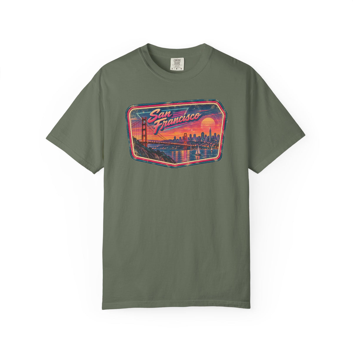 San Francisco - Unisex Garment-Dyed T-shirt