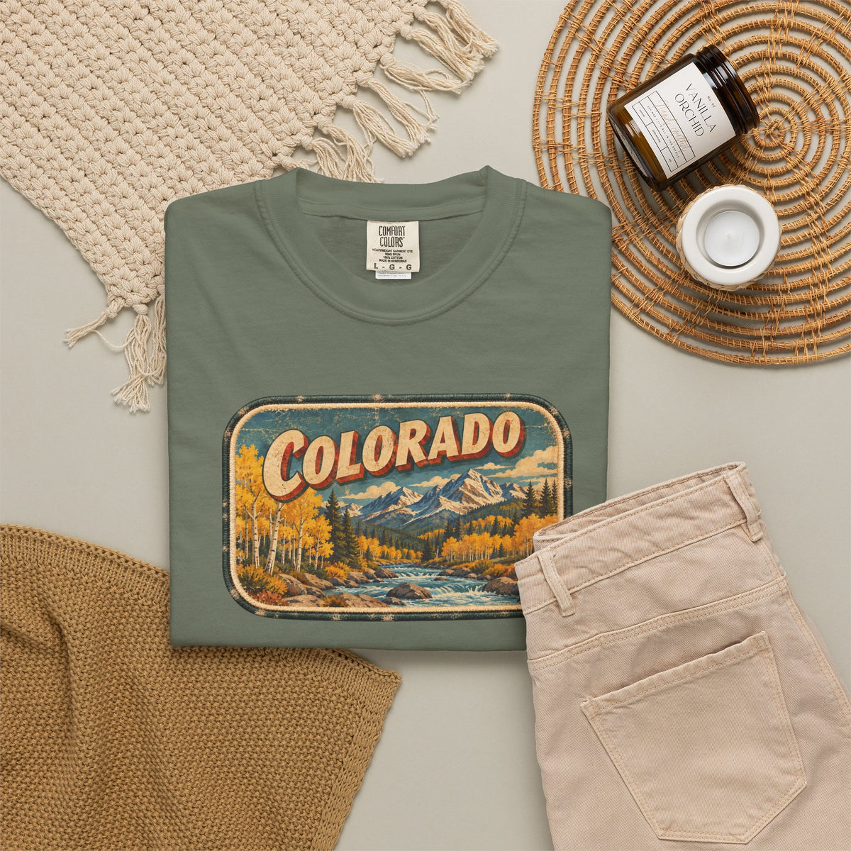 Colorado - Unisex Garment-Dyed T-shirt