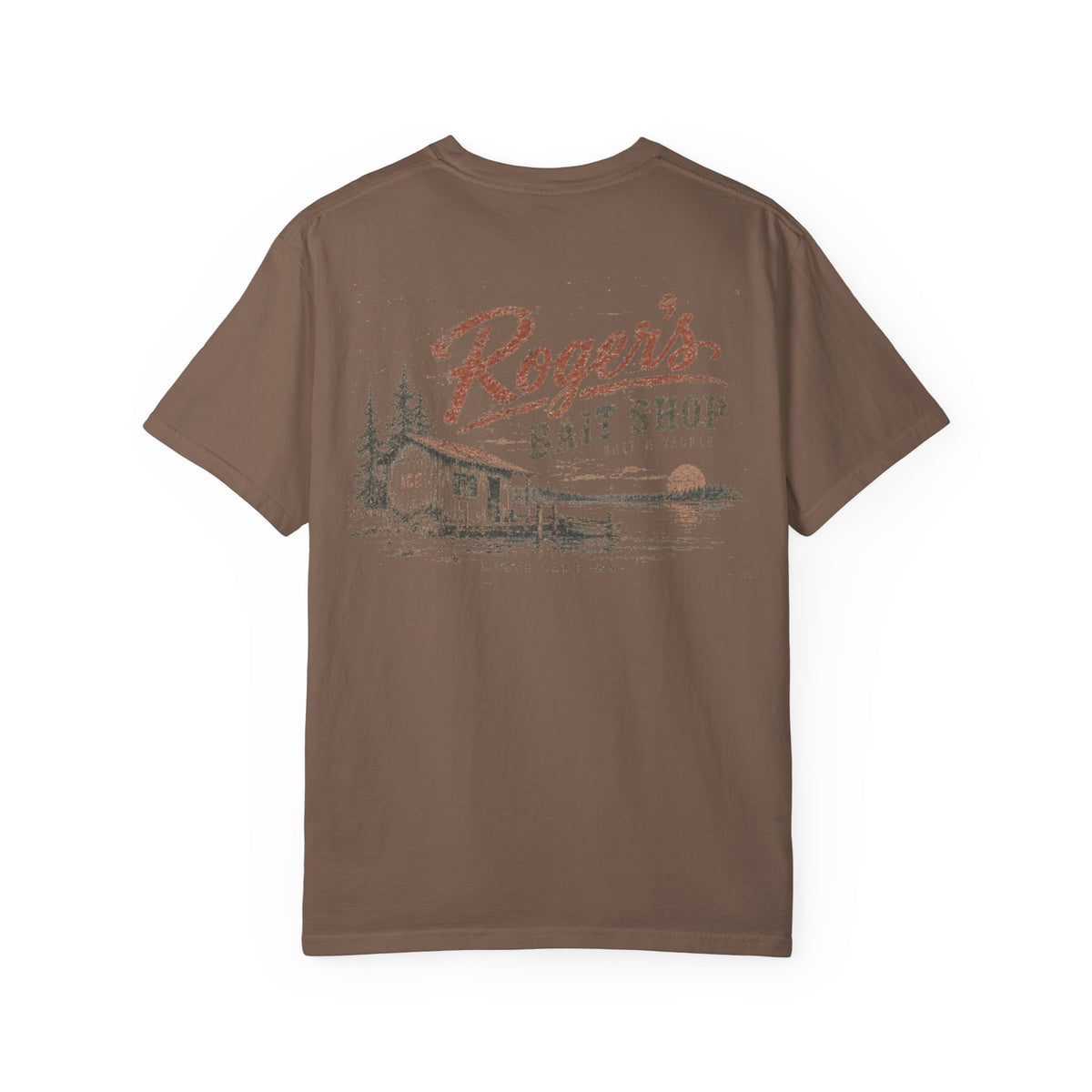 Roger's Bait Shop - Unisex Garment-Dyed T-shirt