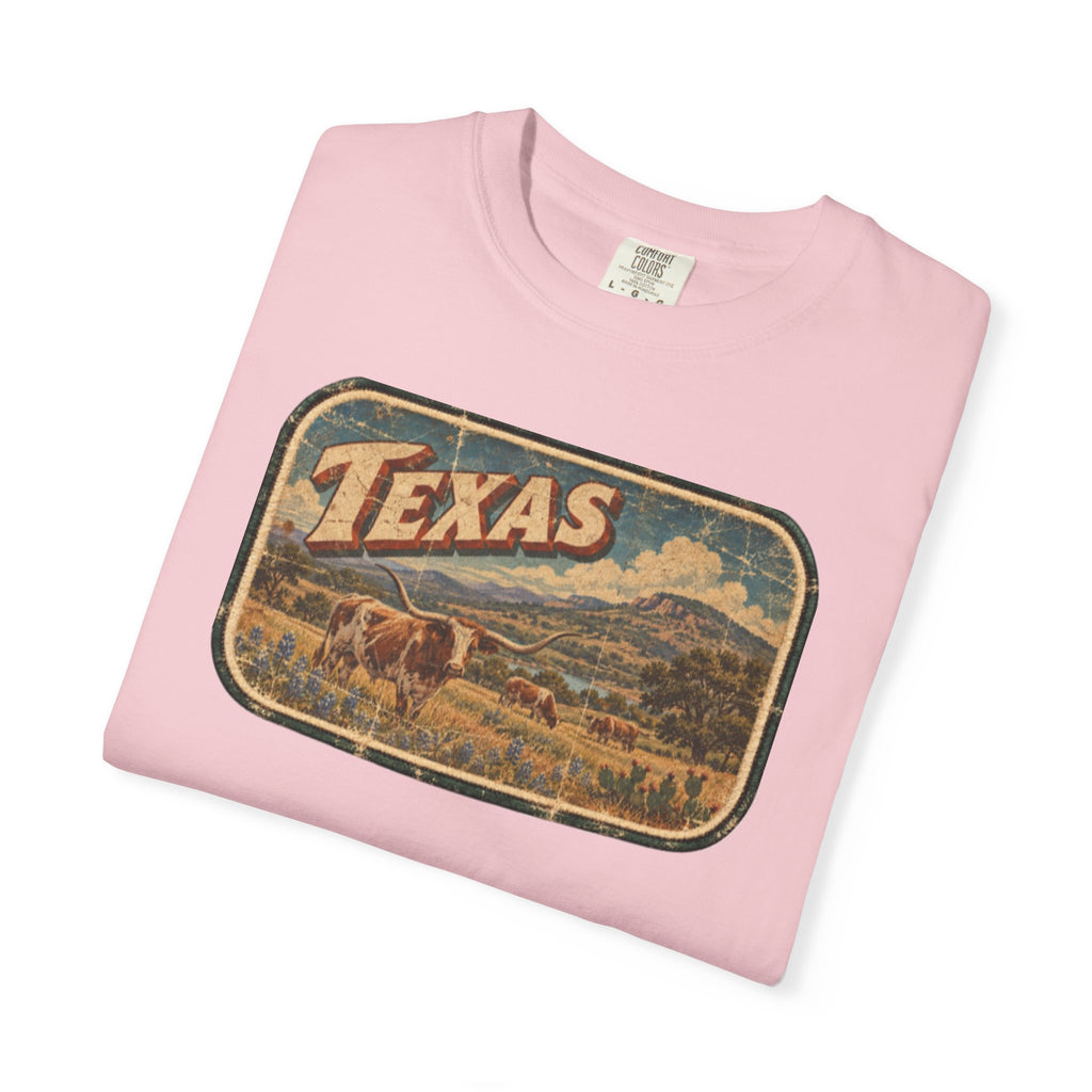 Texas - Unisex Garment-Dyed T-shirt