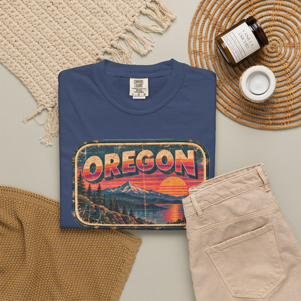Oregon - Unisex Garment-Dyed T-shirt
