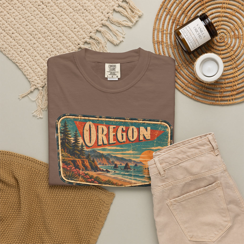 Oregon - Unisex Garment-Dyed T-shirt