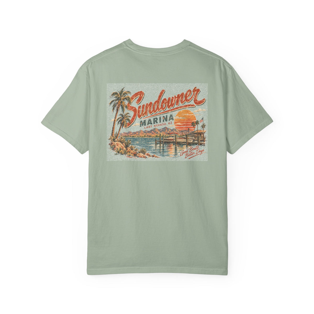Sundowner Marina - Unisex Garment-Dyed T-shirt