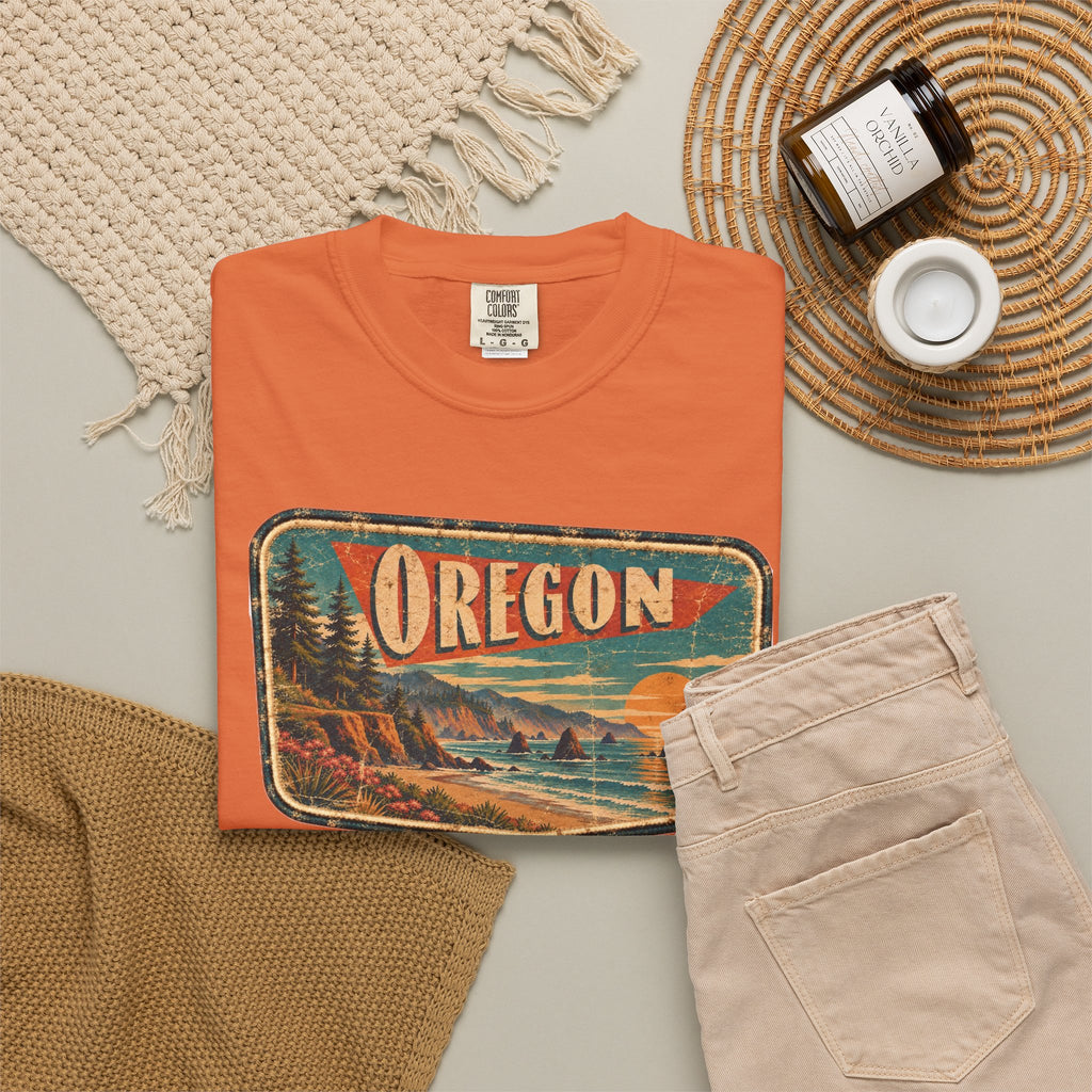 Oregon - Unisex Garment-Dyed T-shirt